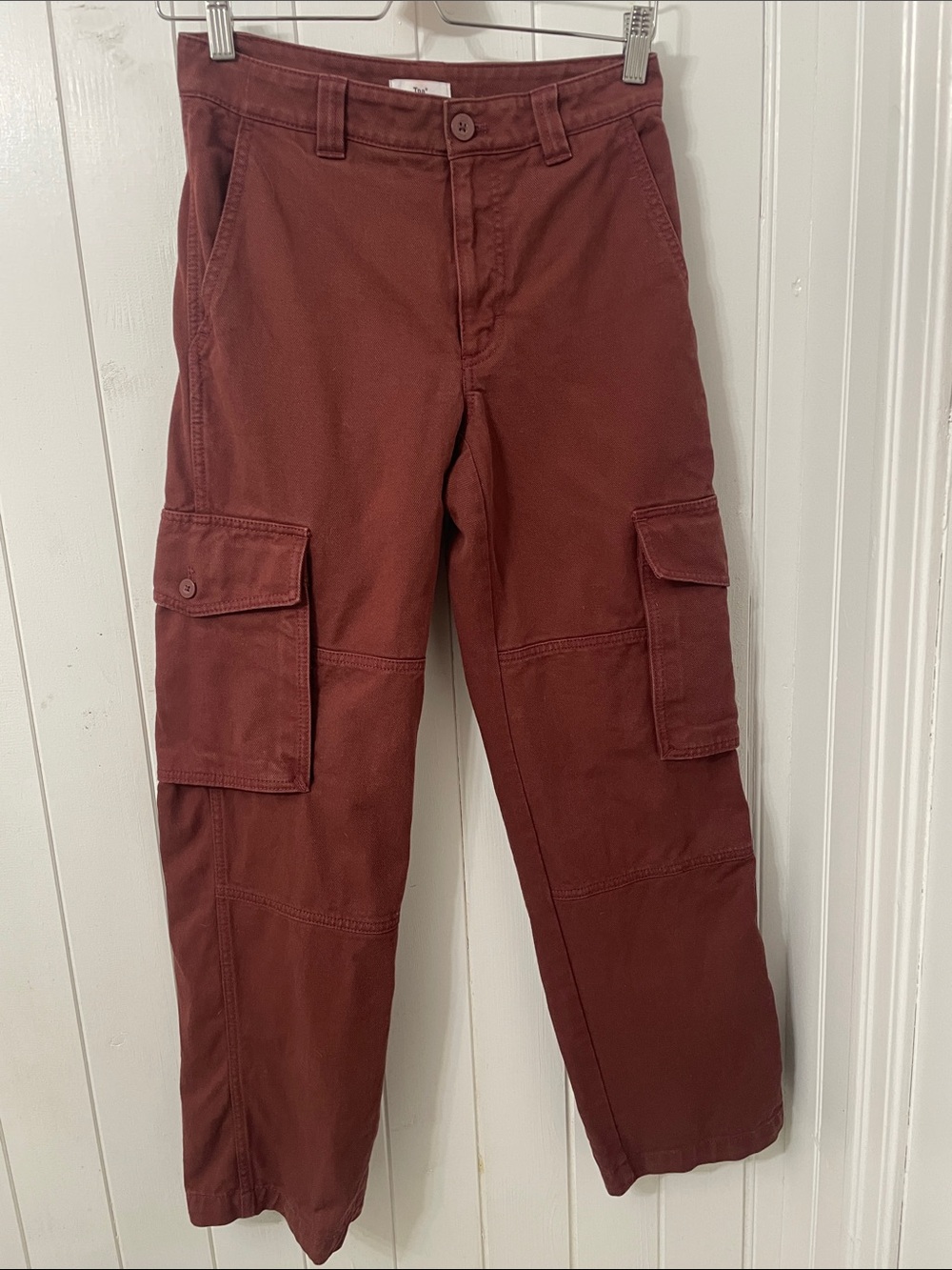 TNA Rust Cargo Trousers - Women's Utility Pants - 2 - Picture 4 of 11